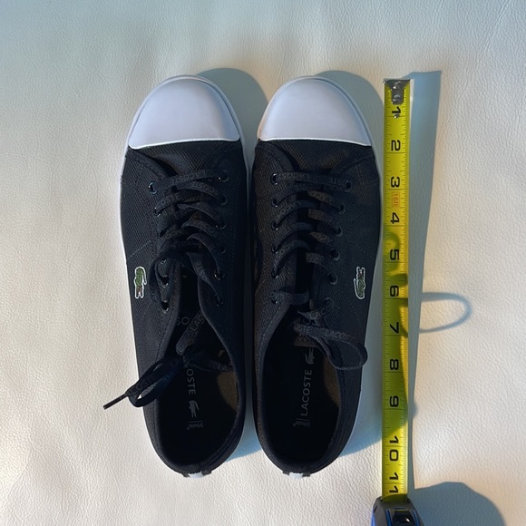 Lacoste 'ziane' sneakers sz8.5 - Picture 4 of 6